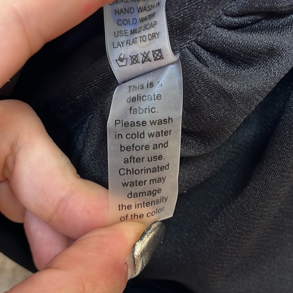 NWT Heat Paradise Nights Womens Bikini High Waist Two Piece Swimsuit 22W - Picture 7 of 13